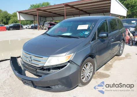2012 Honda Odyssey Ex z USA, uszkodzony, nr VIN 5FNRL5H43CB116981